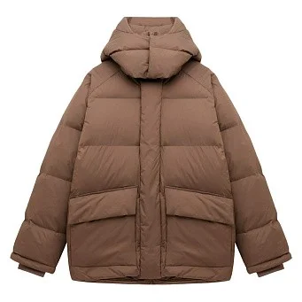 Короткая куртка мужская SHU коричневая