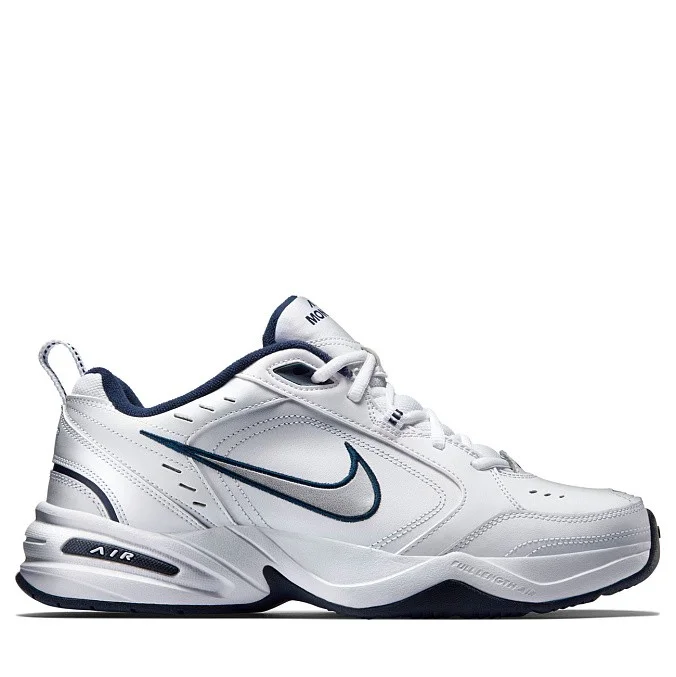 Кроссовки Nike Air Monarch IV White/Metallic Silver