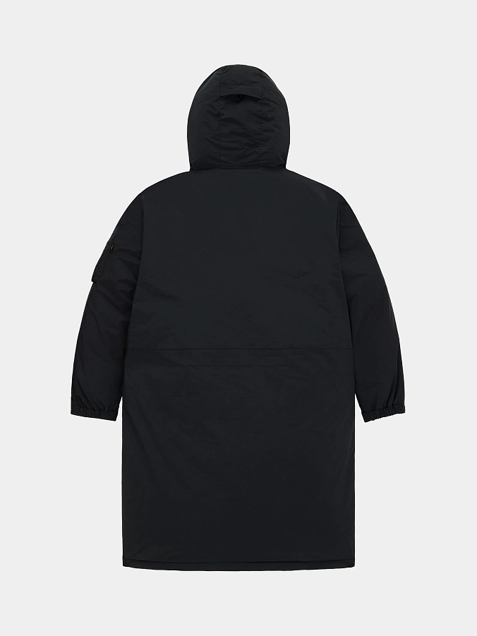 Мужской пуховик Alpha Industries Seal Long Puffer Parka Black