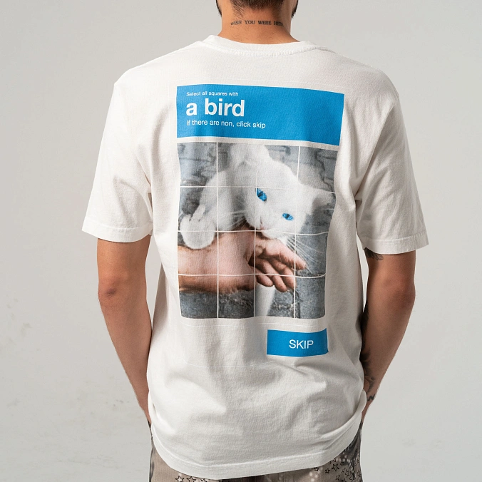 Футболка RIPNDIP A Bird Tee Bone