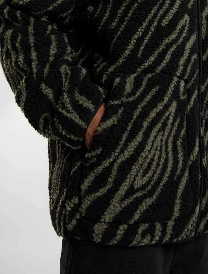 Куртка флисовая Dickies Mount Hope Printed Fleece Black