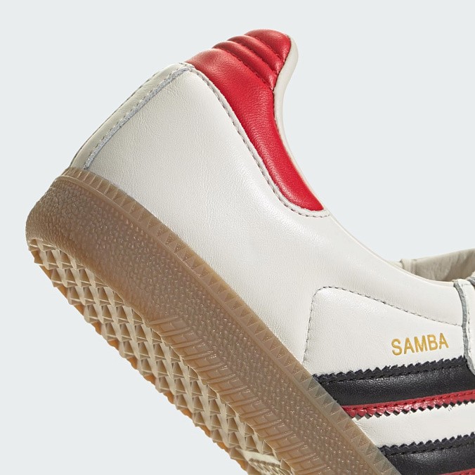 Кроссовки adidas Originals Samba LT Cloud White/Core Black/Better Scarlet