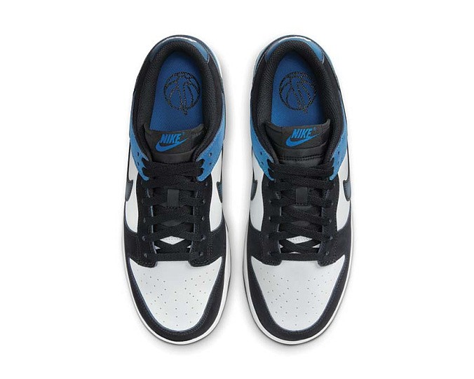 Кроссовки Nike Dunk Low Retro NAS Summit White/Black/White/Industrial Blue