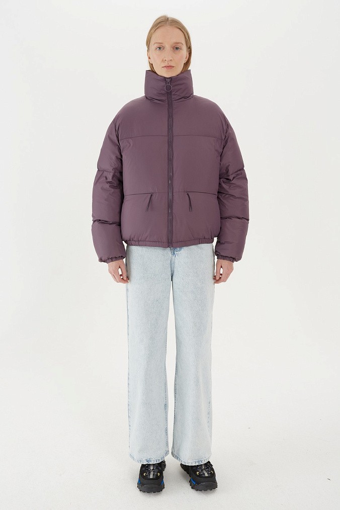 Бомбер оверсайз женский SHU фиолетовый